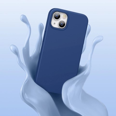 Ugreen Protective Silicone Case gumowe elastyczne silikonowe etui pokrowiec iPhone 13 niebieski Ugreen Protective Silicone Case gumowe elastyczne silikonowe etui pokrowiec iPhone 13 niebieski