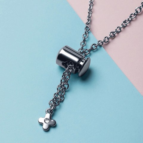 Zamienna metalowa opaska bransoleta łańcuszek pasek do Xiaomi Mi Band 6 / 5 / 4 / 3 srebrny Zamienna metalowa opaska bransoleta łańcuszek pasek do Xiaomi Mi Band 6 / 5 / 4 / 3 srebrny