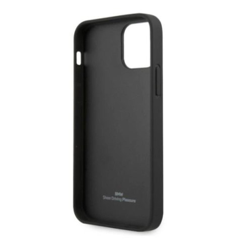 Etui BMW Leather Perforate Sides na iPhone 12 / iPhone 12 Pro - czarne Etui BMW Leather Perforate Sides na iPhone 12 / iPhone 12 Pro - czarne