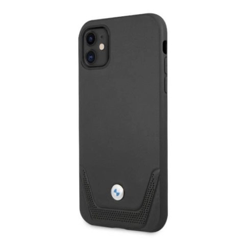 Etui BMW Leather Perforate na iPhone 11 / Xr - czarne Etui BMW Leather Perforate na iPhone 11 / Xr - czarne