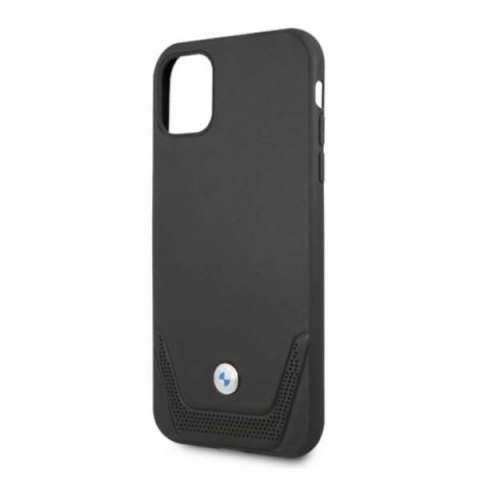 Etui BMW Leather Perforate na iPhone 11 / Xr - czarne Etui BMW Leather Perforate na iPhone 11 / Xr - czarne