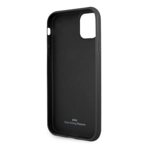 Etui BMW Leather Perforate na iPhone 11 / Xr - czarne Etui BMW Leather Perforate na iPhone 11 / Xr - czarne