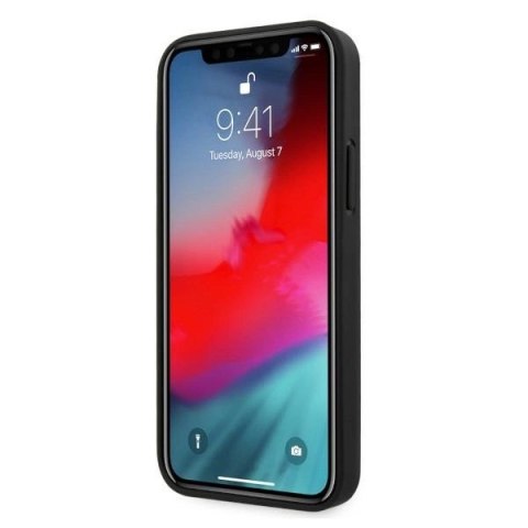 Etui BMW Leather Perforate na iPhone 12 / iPhone 12 Pro - czarne Etui BMW Leather Perforate na iPhone 12 / iPhone 12 Pro - czarne