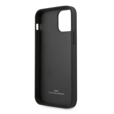 Etui BMW Leather Perforate na iPhone 12 / iPhone 12 Pro - czarne Etui BMW Leather Perforate na iPhone 12 / iPhone 12 Pro - czarne