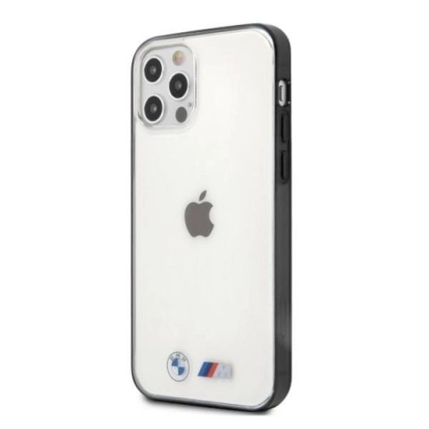 Etui BMW Sandblast na iPhone 12 Pro Max - przezroczyste Etui BMW Sandblast na iPhone 12 Pro Max - przezroczyste