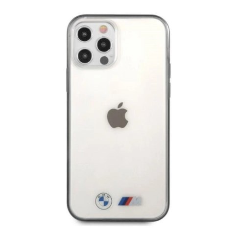 Etui BMW Sandblast na iPhone 12 Pro Max - przezroczyste Etui BMW Sandblast na iPhone 12 Pro Max - przezroczyste