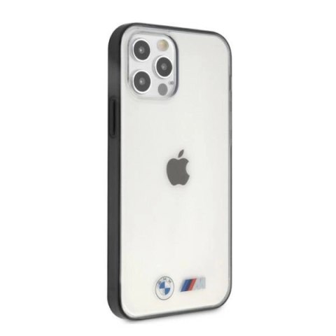 Etui BMW Sandblast na iPhone 12 Pro Max - przezroczyste Etui BMW Sandblast na iPhone 12 Pro Max - przezroczyste