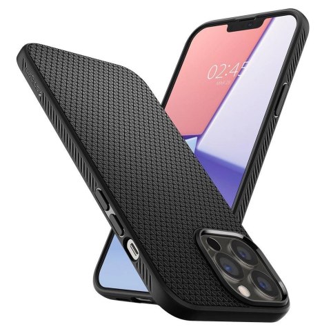 Etui Spigen Liquid Air na iPhone 13 Pro Max - czarny mat Etui Spigen Liquid Air na iPhone 13 Pro Max - czarny mat