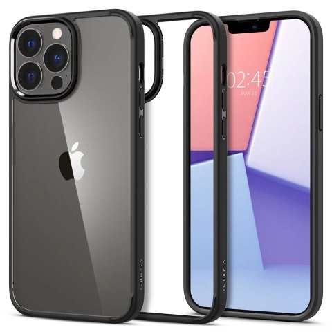 Etui Spigen Ultra Hybrid na iPhone 13 Pro - czarny mat Etui Spigen Ultra Hybrid na iPhone 13 Pro - czarny mat