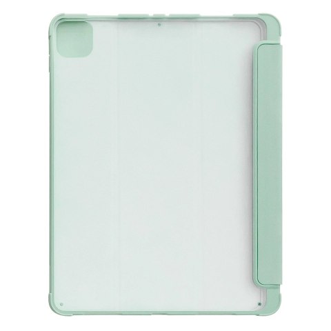 Stand Tablet Case etui Smart Cover pokrowiec na iPad Pro 12.9'' 2021 / 2020 z funkcja podstawki zielony