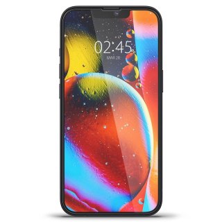 Szkło hartowane Spigen Glass FC na iPhone 13 Pro Max / 14 Plus - czarne