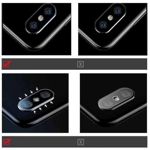 Camera Flexible Glass szkło elastyczne na aparat kamerę iPhone 12