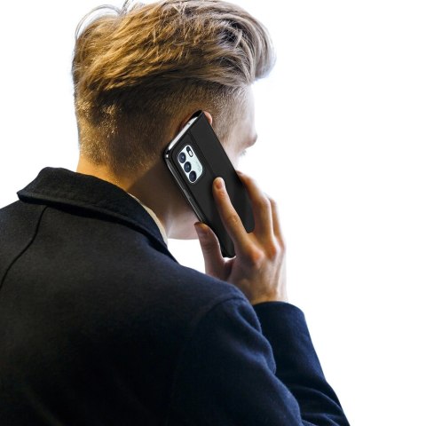 Dux Ducis Skin Pro kabura etui pokrowiec z klapką Oppo Reno6 4G czarny Dux Ducis Skin Pro kabura etui pokrowiec z klapką Oppo Reno6 4G czarny