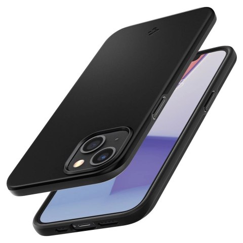 Etui Spigen Thin Fit na iPhone 13 - czarne Etui Spigen Thin Fit na iPhone 13 - czarne