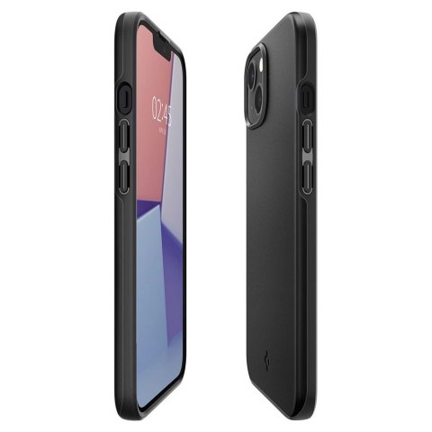 Etui Spigen Thin Fit na iPhone 13 - czarne Etui Spigen Thin Fit na iPhone 13 - czarne