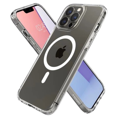 Etui Spigen Ultra Hybrid Mag z MagSafe na iPhone 13 Pro - białe Etui Spigen Ultra Hybrid Mag z MagSafe na iPhone 13 Pro - białe