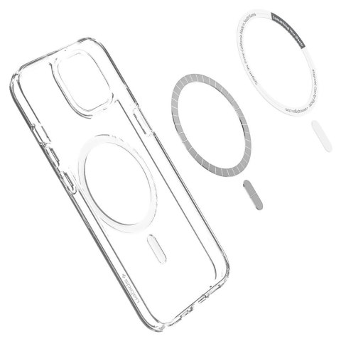 Etui Spigen Ultra Hybrid Mag z MagSafe na iPhone 13 mini - białe Etui Spigen Ultra Hybrid Mag z MagSafe na iPhone 13 mini - białe