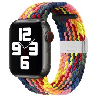 Strap Fabric opaska do Watch 9 / 8 / 7 / 6 / SE / 5 / 4 / 3 / 2 (41mm / 40mm / 38mm) pleciony materiałowy pasek bransoletka do z