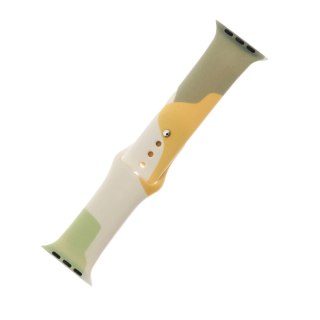 Strap Moro opaska do Apple Watch 9 / 8 / 7 / 6 / SE / 5 / 4 / 3 / 2 (41mm / 40mm / 38mm) silikonowy pasek bransoletka do zegarka