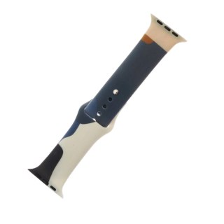 Strap Moro opaska do Apple Watch Ultra / 9 / 8 / 7 / 6 / SE / 5 / 4 / 3 / 2 (49mm / 45mm / 44mm / 42mm) silikonowy pasek bransol