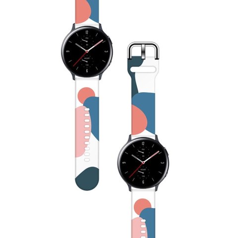 Strap Moro opaska do Samsung Galaxy Watch 42mm silikonowy pasek bransoletka do zegarka wzór 10 Strap Moro opaska do Samsung Galaxy Watch 42mm silikonowy pasek bransoletka do zegarka wzór 10