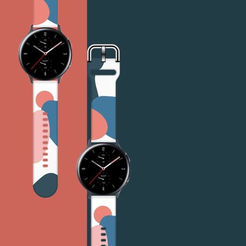 Strap Moro opaska do Samsung Galaxy Watch 42mm silikonowy pasek bransoletka do zegarka wzór 10 Strap Moro opaska do Samsung Galaxy Watch 42mm silikonowy pasek bransoletka do zegarka wzór 10