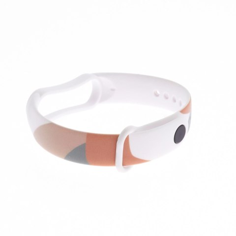 Strap Moro opaska do Xiaomi Mi Band 4 / Mi Band 3 silikonowy pasek bransoletka do zegarka wzór 3 Strap Moro opaska do Xiaomi Mi Band 4 / Mi Band 3 silikonowy pasek bransoletka do zegarka wzór 3