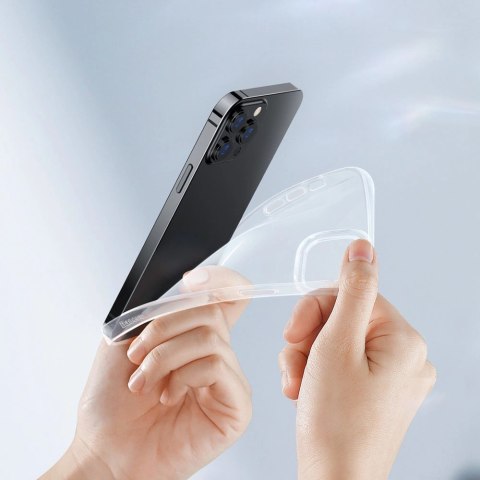 Baseus Simple Series Case przezroczyste żelowe etui iPhone 13 Pro Max przezroczysty (ARAJ000202) Baseus Simple Series Case przezroczyste żelowe etui iPhone 13 Pro Max przezroczysty (ARAJ000202)