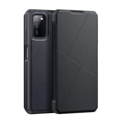 DUX DUCIS Skin X kabura etui pokrowiec z klapką Samsung Galaxy A03s czarny DUX DUCIS Skin X kabura etui pokrowiec z klapką Samsung Galaxy A03s czarny