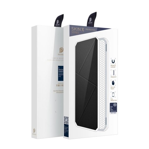 DUX DUCIS Skin X kabura etui pokrowiec z klapką Samsung Galaxy A03s czarny DUX DUCIS Skin X kabura etui pokrowiec z klapką Samsung Galaxy A03s czarny