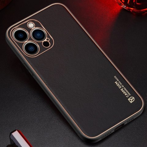 Dux Ducis Yolo eleganckie etui pokrowiec ze skóry ekologicznej iPhone 13 Pro Max czerwony Dux Ducis Yolo eleganckie etui pokrowiec ze skóry ekologicznej iPhone 13 Pro Max czerwony
