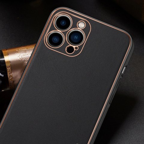 Dux Ducis Yolo eleganckie etui pokrowiec ze skóry ekologicznej iPhone 13 Pro Max czerwony Dux Ducis Yolo eleganckie etui pokrowiec ze skóry ekologicznej iPhone 13 Pro Max czerwony