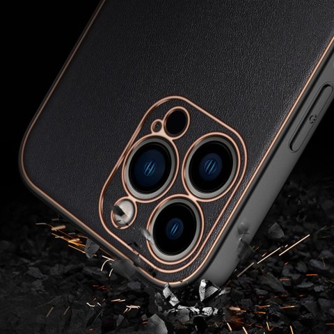 Dux Ducis Yolo eleganckie etui pokrowiec ze skóry ekologicznej iPhone 13 Pro Max czerwony Dux Ducis Yolo eleganckie etui pokrowiec ze skóry ekologicznej iPhone 13 Pro Max czerwony