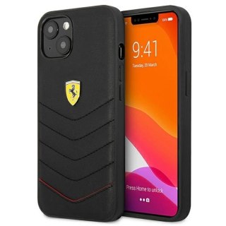 Etui Ferrari Off Track Quilted na iPhone 13 mini - czarne