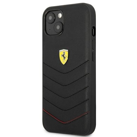 Etui Ferrari Off Track Quilted na iPhone 13 mini - czarne
