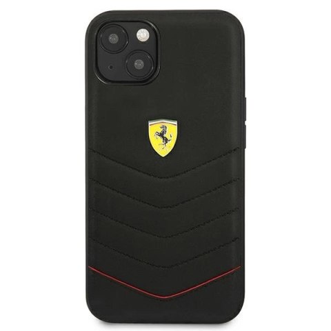 Etui Ferrari Off Track Quilted na iPhone 13 mini - czarne