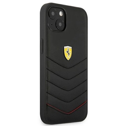 Etui Ferrari Off Track Quilted na iPhone 13 mini - czarne