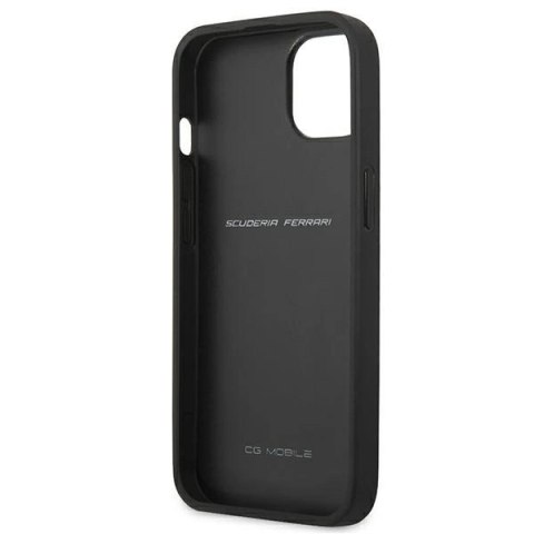 Etui Ferrari Off Track Quilted na iPhone 13 mini - czarne