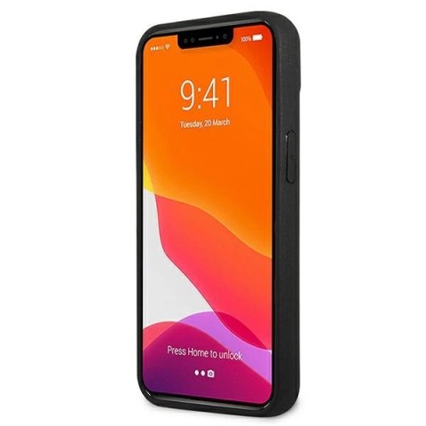Etui Ferrari On Track Real Carbon na iPhone 13 mini - czarne