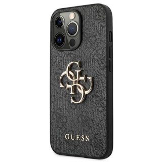 Etui Guess 4G Big Metal Logo na iPhone 13 Pro / iPhone 13 - szare