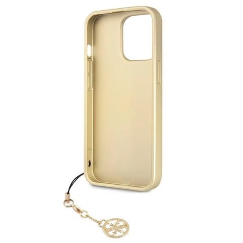 Etui Guess 4G Charms Collection na iPhone 13 Pro Max - szare