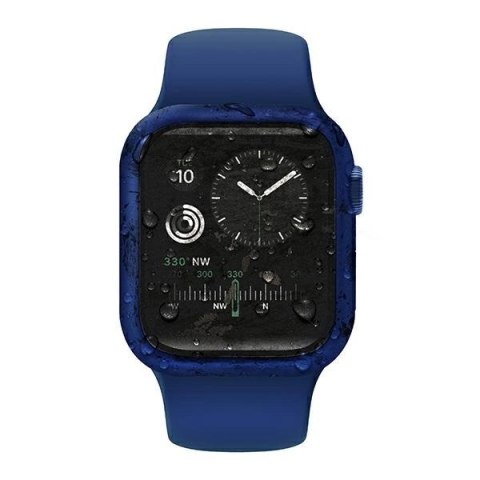 Etui UNIQ Nautic na Apple Watch 4/5/6/SE 40mm - niebieskie Etui UNIQ Nautic na Apple Watch 4/5/6/SE 40mm - niebieskie