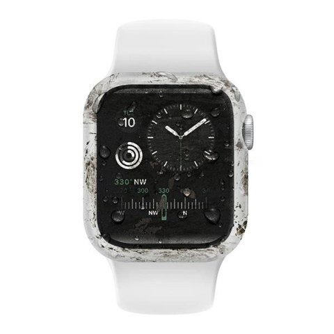 Etui UNIQ Nautic na Apple Watch 4/5/6/SE 44mm - białe
