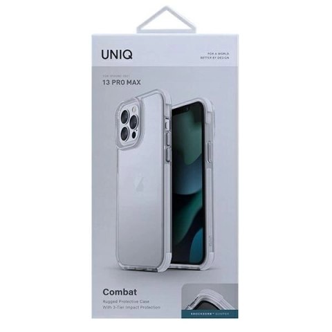 Etui Uniq Combat na iPhone 13 Pro Max - białe Etui Uniq Combat na iPhone 13 Pro Max - białe