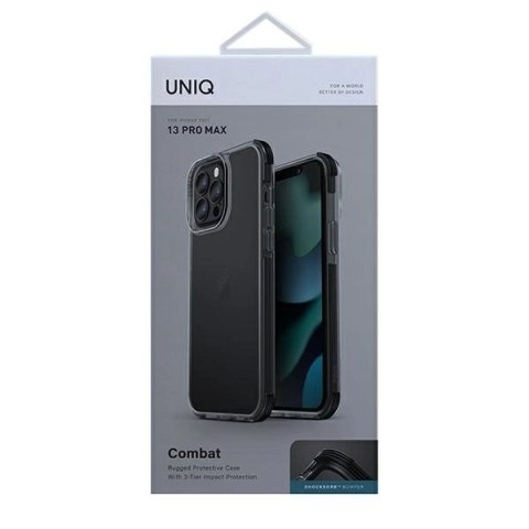 Etui Uniq Combat na iPhone 13 Pro Max - czarne Etui Uniq Combat na iPhone 13 Pro Max - czarne