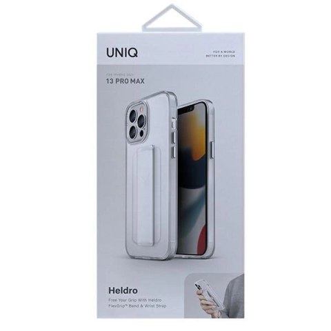 Etui Uniq Heldro na iPhone 13 Pro Max - przezroczyste