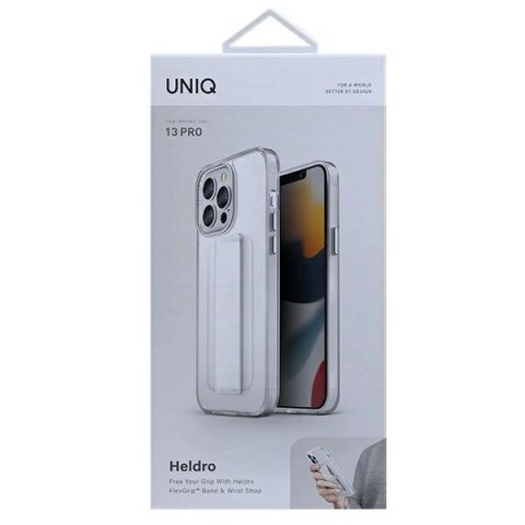 Etui Uniq Heldro na iPhone 13 Pro / iPhone 13 - przezroczyste Etui Uniq Heldro na iPhone 13 Pro / iPhone 13 - przezroczyste