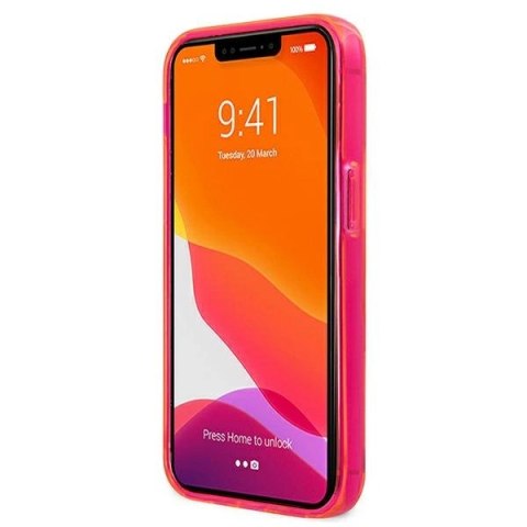 Karl Lagerfeld KLHCP13XCHTRP iPhone 13 Pro Max 6,7" różowy/pink hardcase Glitter Choupette Fluo