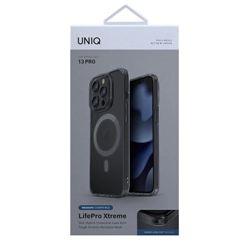 UNIQ etui LifePro Xtreme iPhone 13 Pro / 13 6,1" magsafe dymny/smoke UNIQ etui LifePro Xtreme iPhone 13 Pro / 13 6,1" magsafe dymny/smoke