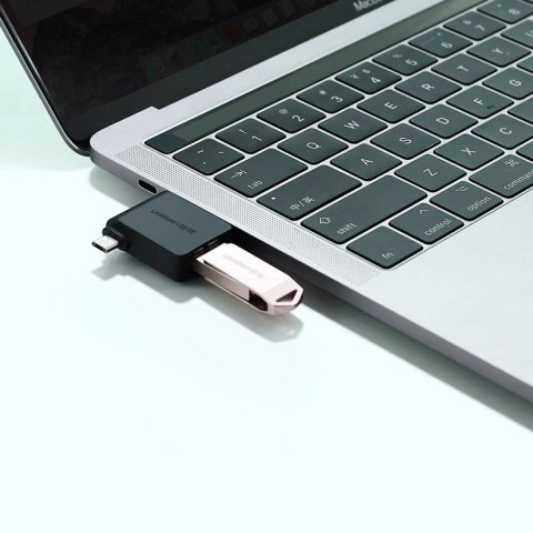 Ugreen adapter przejściówka OTG USB USB 3.2 Gen 1 (5Gbps) - USB Typ C / micro USB czarny (30453) Ugreen adapter przejściówka OTG USB USB 3.2 Gen 1 (5Gbps) - USB Typ C / micro USB czarny (30453)